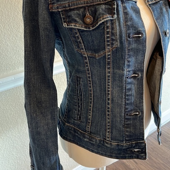Levi’s Denim Trucker Jacket Size S - Picture 6 of 16